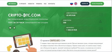 ������ ���� ������� CRIPTO BTC